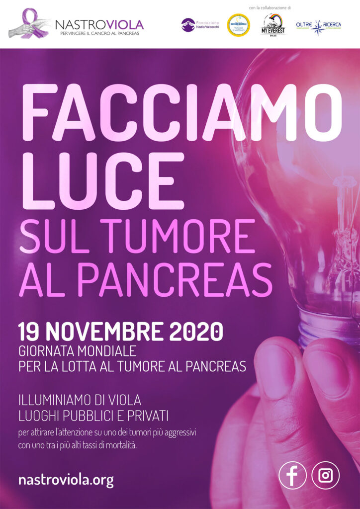 Facciamo Luce sul tumore al pancreas 2020