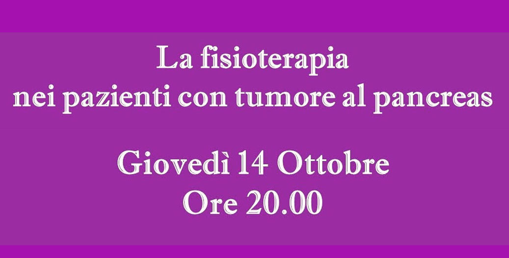 Fisioterapia nei pazienti con tumore al pancreas cover