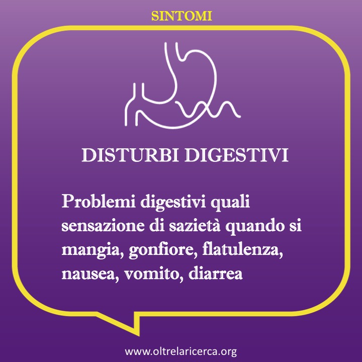 Sintomi-Disturbi digestivi