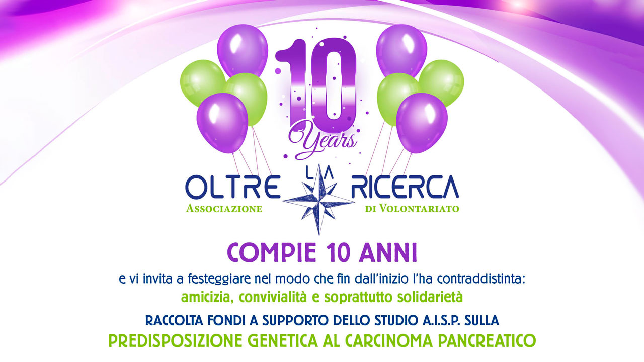 Anniversario Oltre la Ricerca