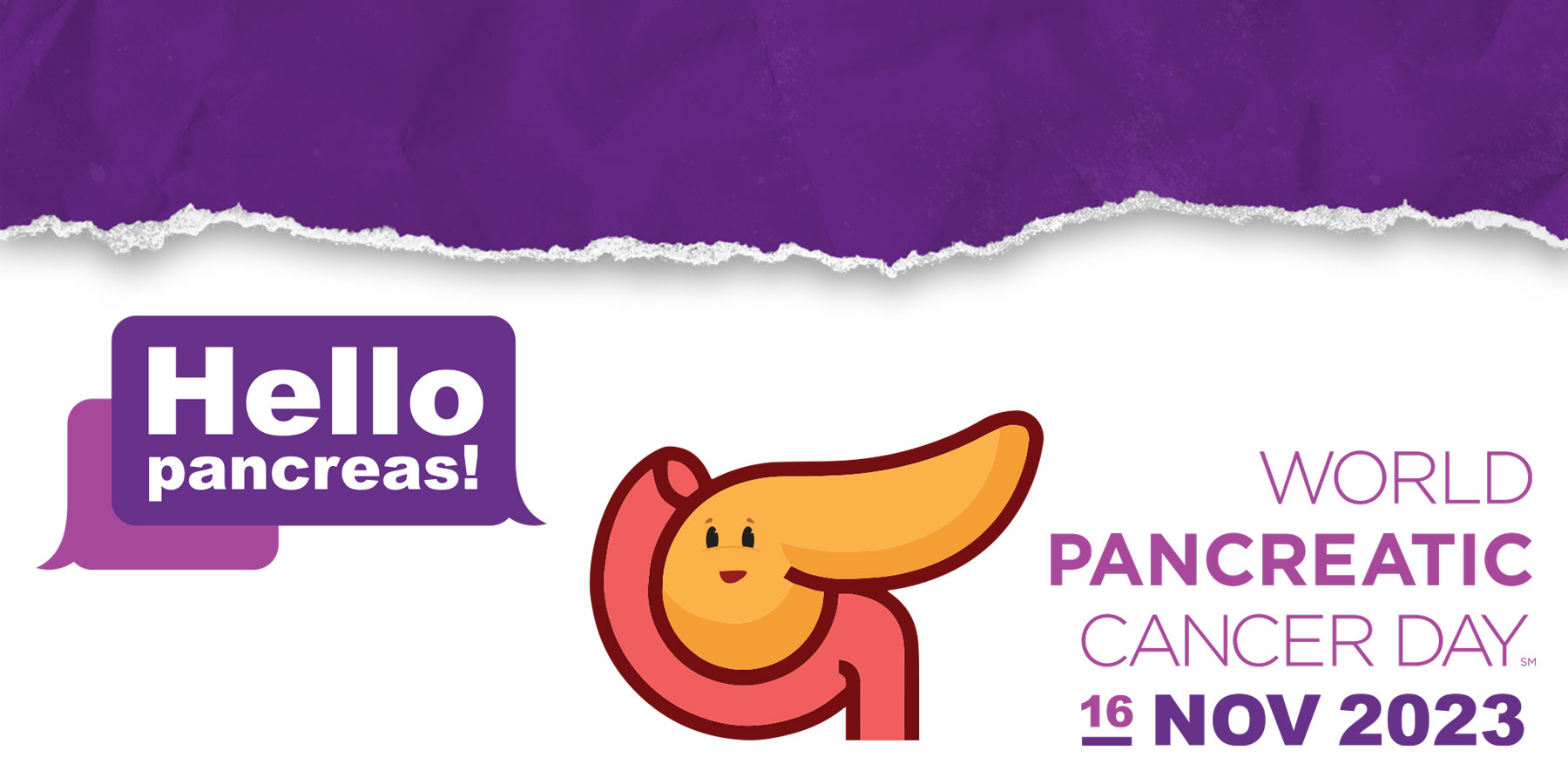 Hello Pancreas World Pancreatic Cancer Day 2023